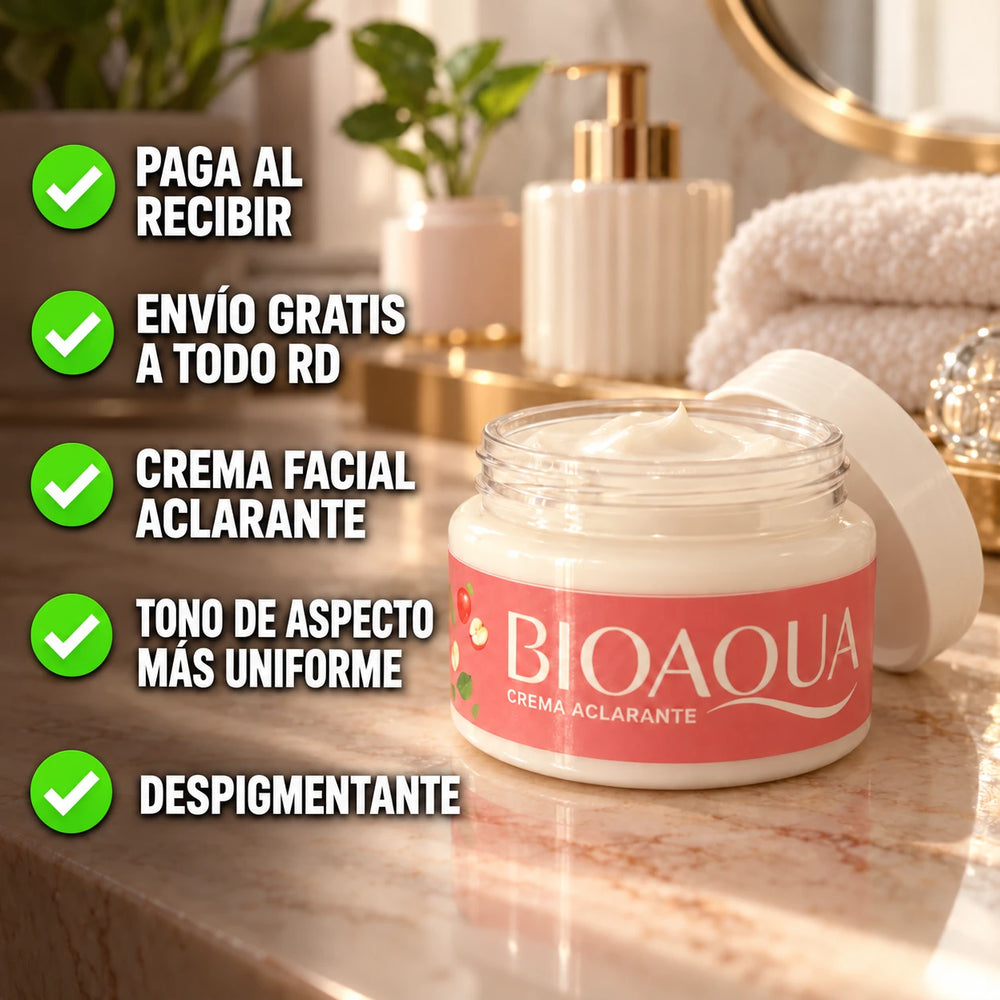 Nueva Crema Aclarante BIOAQUA