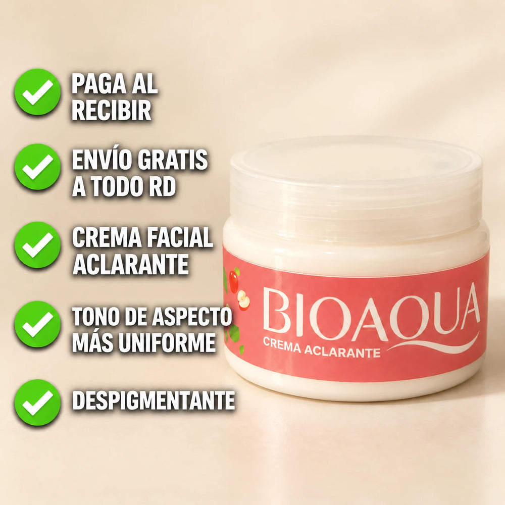 Nueva Crema Aclarante BIOAQUA