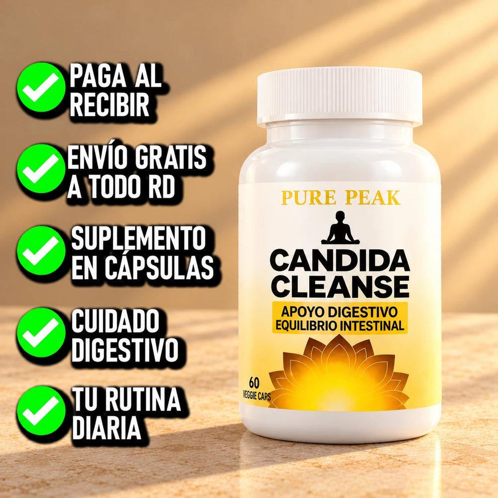 Nuevo Suplemento Candida Cleanse™