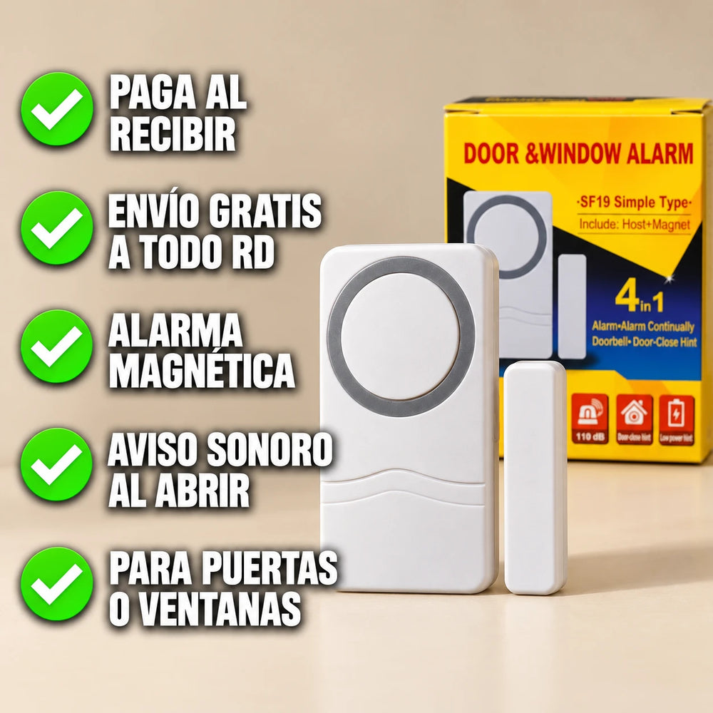 Nueva Alarma Magnética DoorGuard™