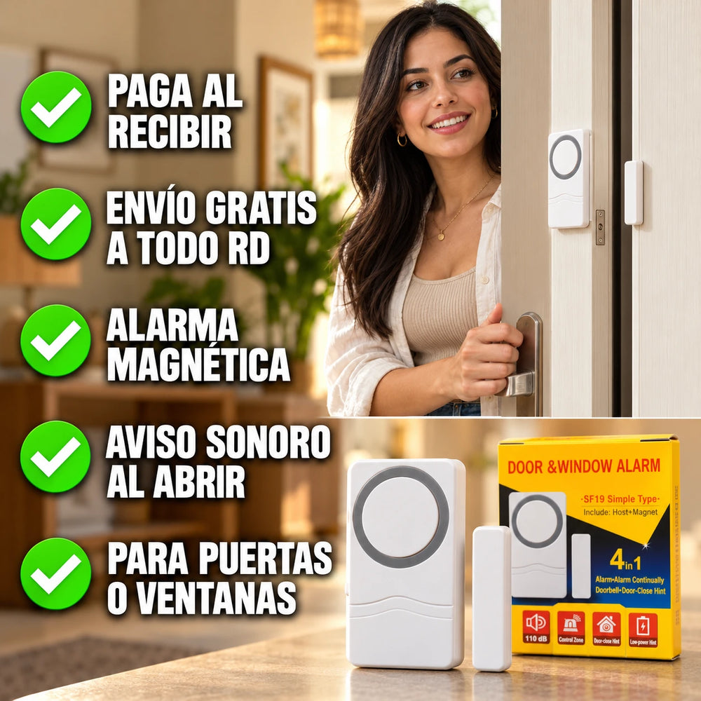 Nueva Alarma Magnética DoorGuard™
