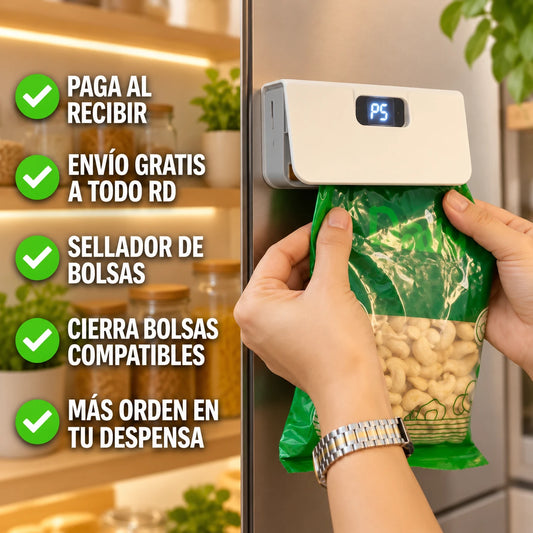 Nuevo Sellador de Bolsas FreshSeal™