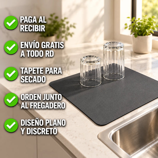 Nuevo Tapete de Secado Rápido DryNest™
