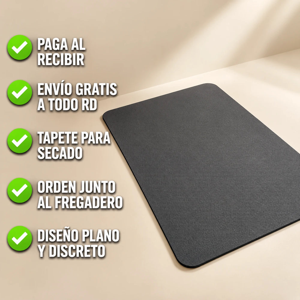 Nuevo Tapete de Secado Rápido DryNest™