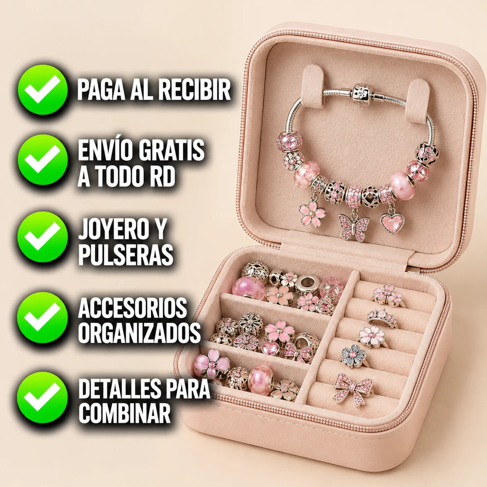 Nuevo Set de Joyero y Pulseras CharmCove™
