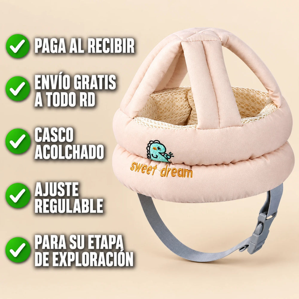 Nuevo Casco Acolchado para Bebé CuddleCap™