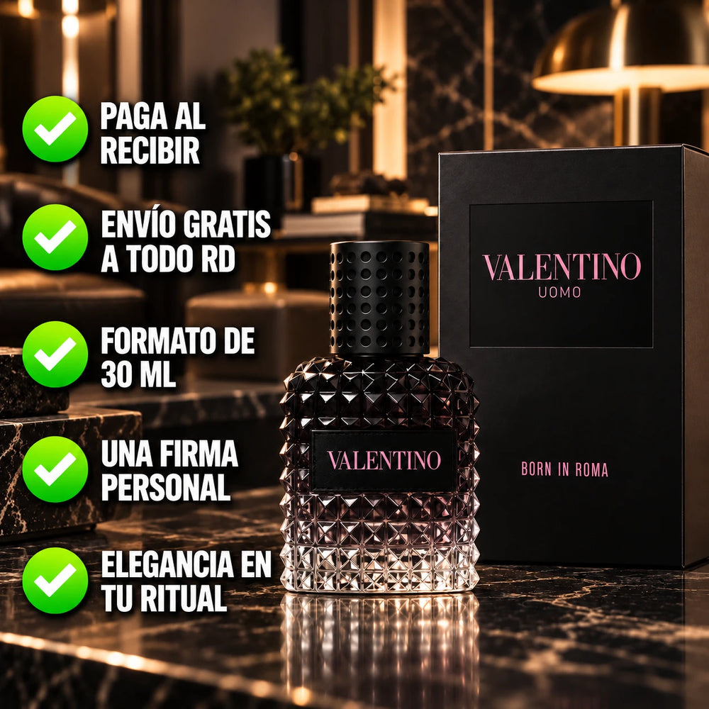 Nuevo Perfume Valentino Uomo Born in Roma
