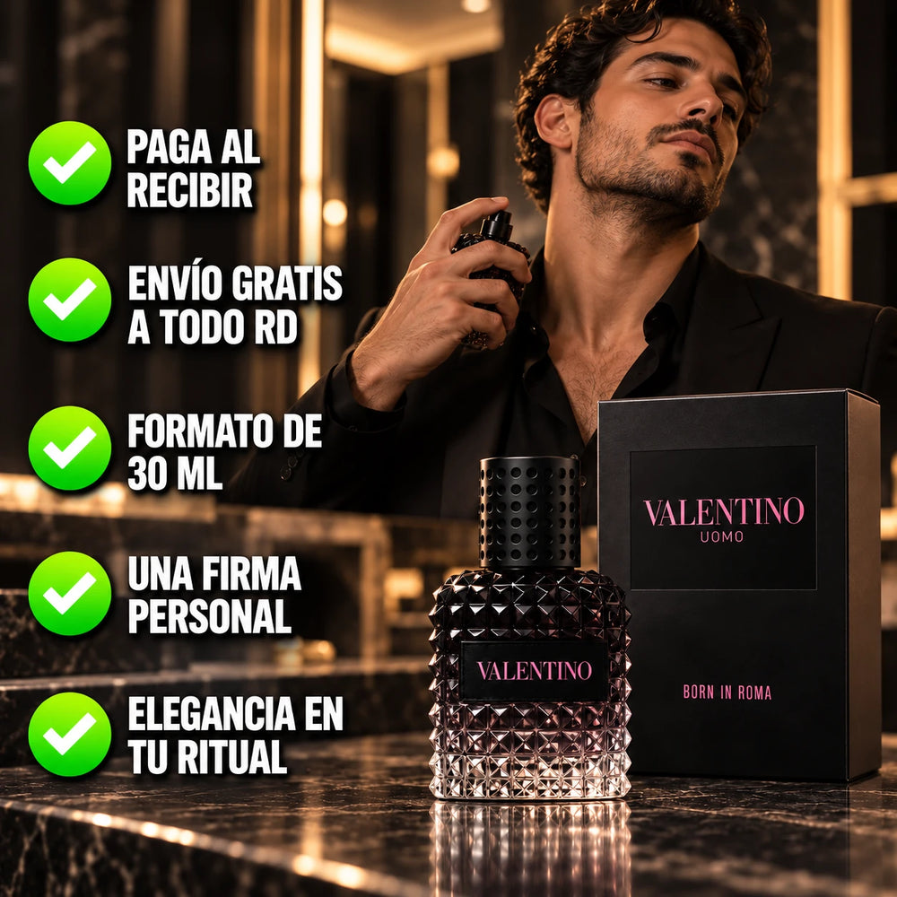 Nuevo Perfume Valentino Uomo Born in Roma