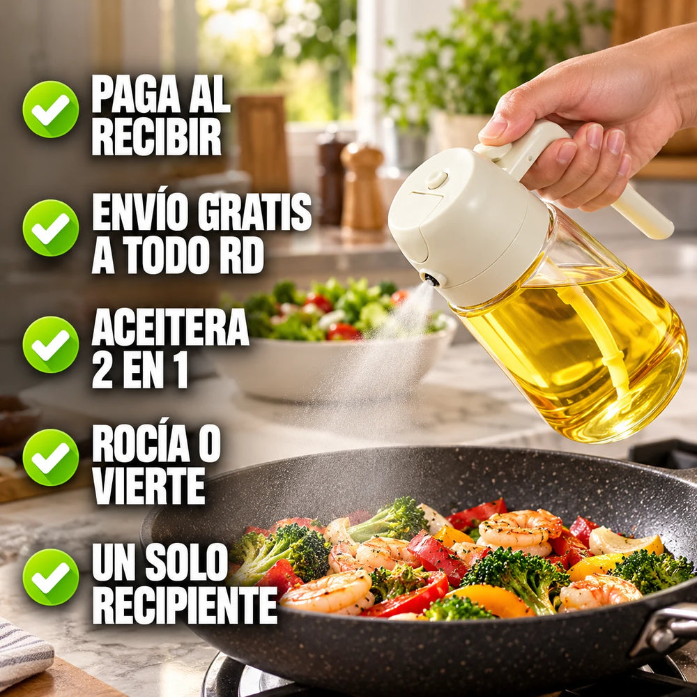 Nueva Aceitera 2 en 1 OilEase™