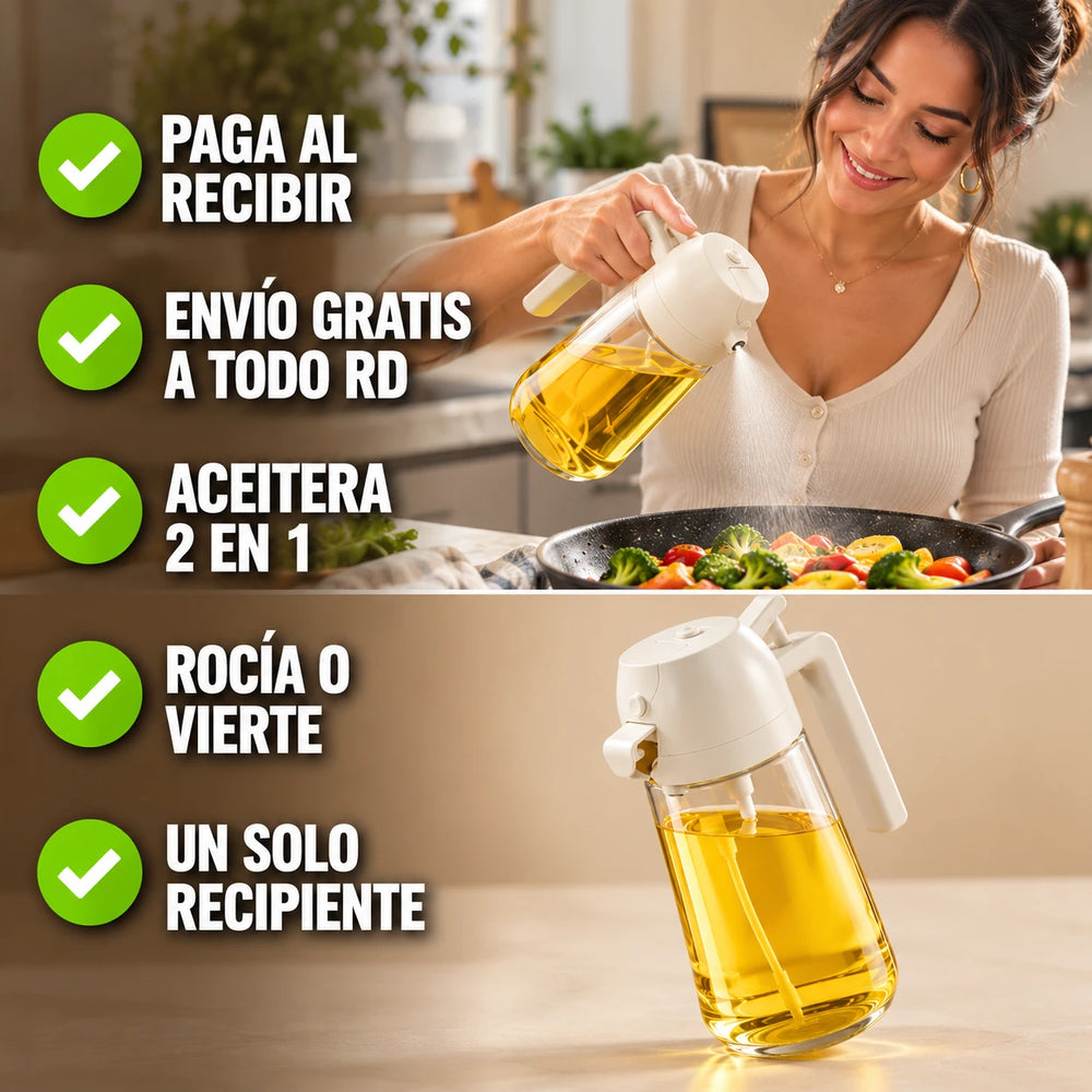 Nueva Aceitera 2 en 1 OilEase™