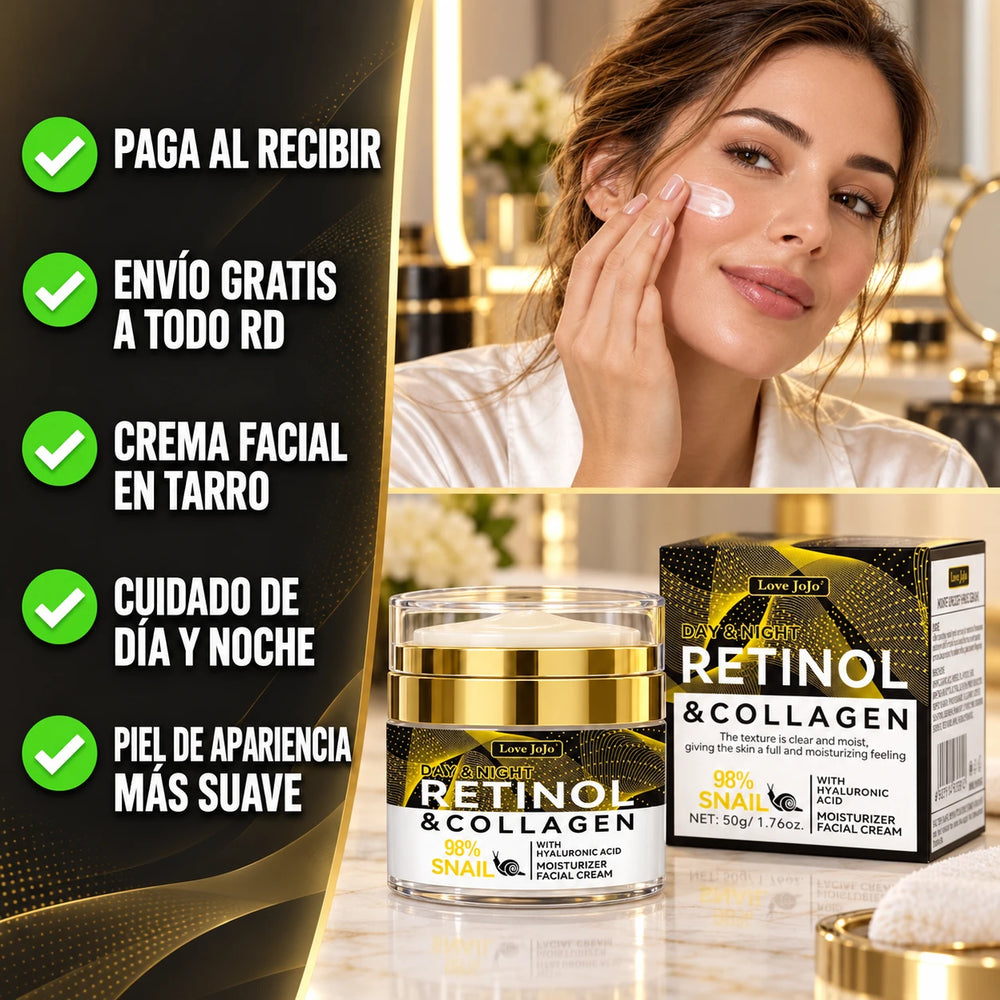 Nueva Crema Facial Love JoJo Retinol & Collagen