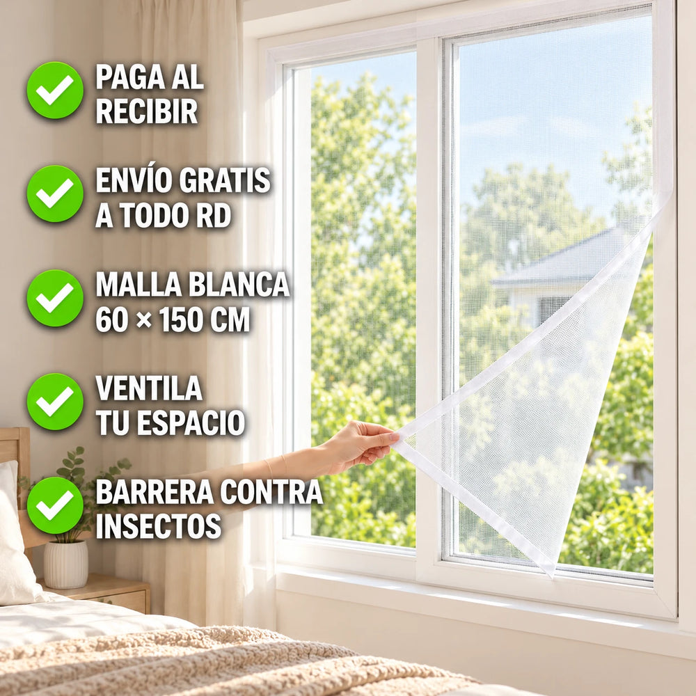 Nueva Malla para Ventanas AirLace™
