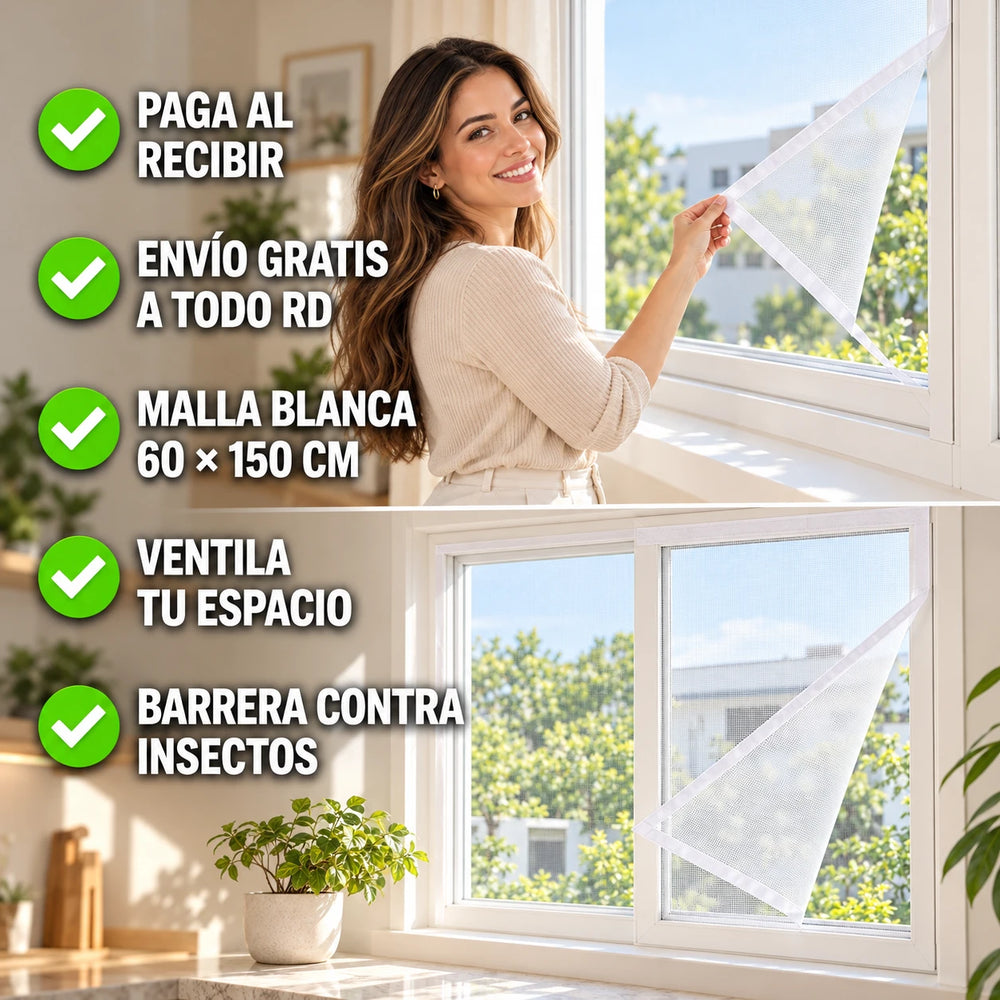 Nueva Malla para Ventanas AirLace™