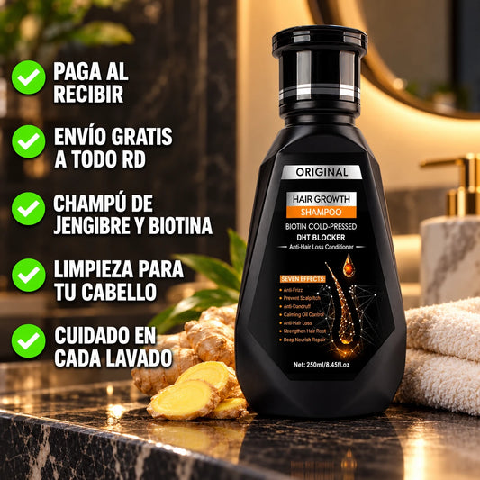 Nuevo Original Hair Growth Shampoo (Biotin Cold-Pressed + DHT Blocker)