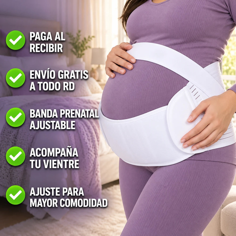 Nueva Banda Prenatal Ajustable BellyEase™