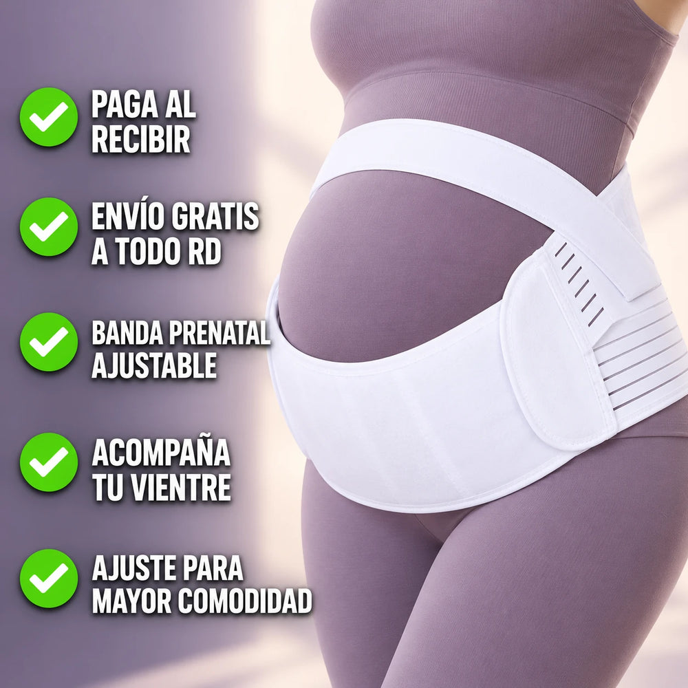 Nueva Banda Prenatal Ajustable BellyEase™