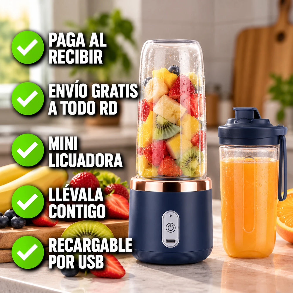 Nueva Licuadora Portátil BlendMuse™