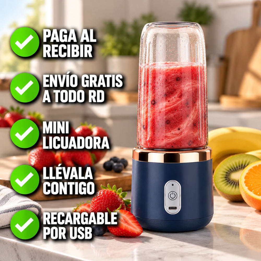 Nueva Licuadora Portátil BlendMuse™