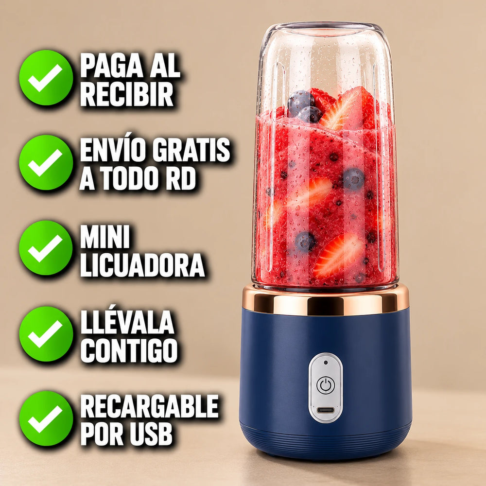 Nueva Licuadora Portátil BlendMuse™
