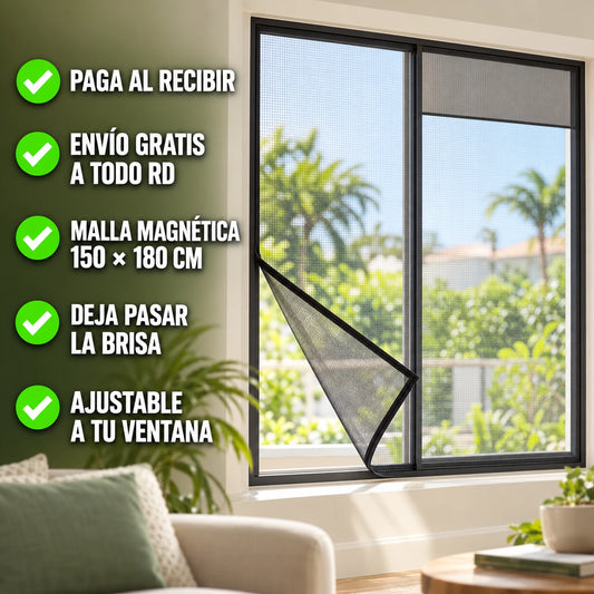 Nueva Malla Mosquitera Magnética Screentastic Pro