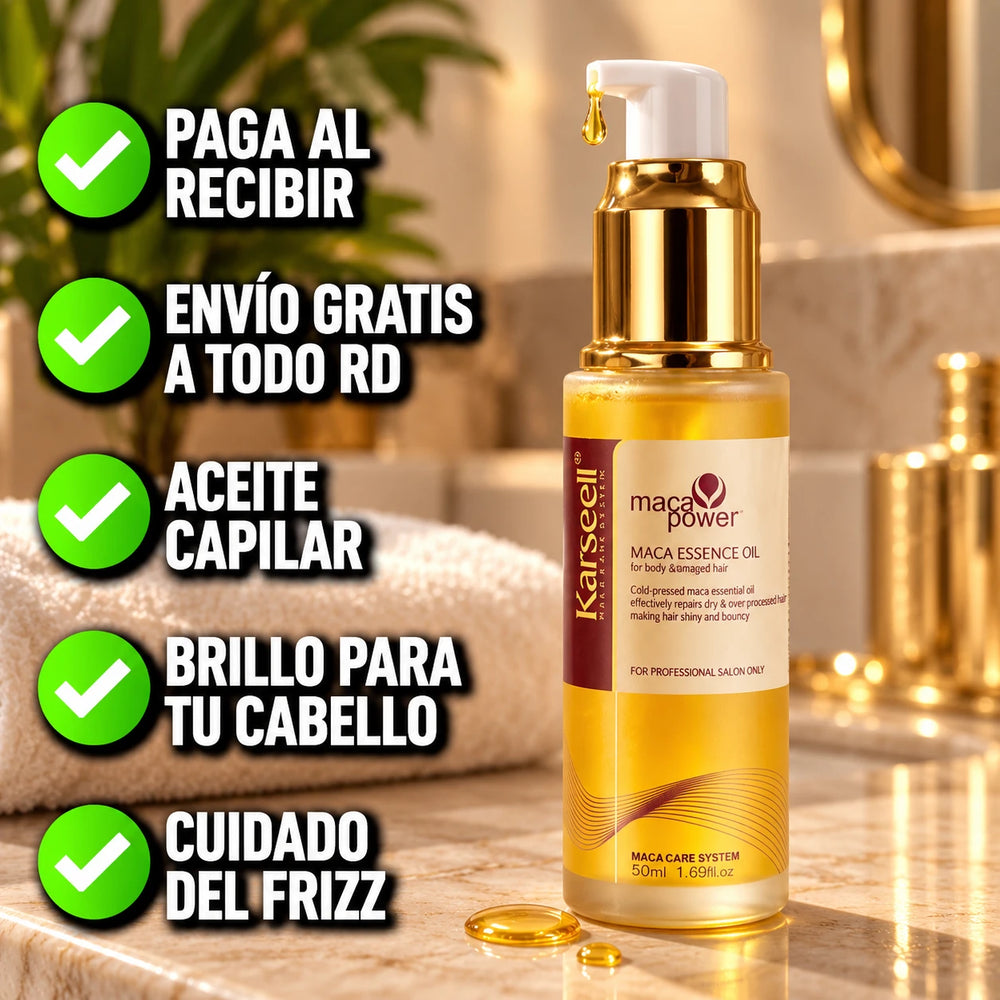 Nuevo Aceite Capilar Karseell Maca Essence