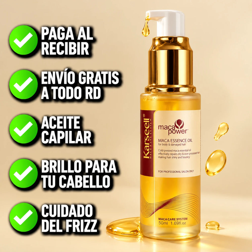 Nuevo Aceite Capilar Karseell Maca Essence