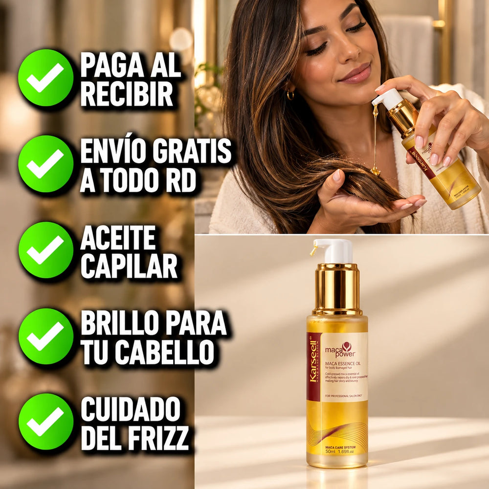 Nuevo Aceite Capilar Karseell Maca Essence