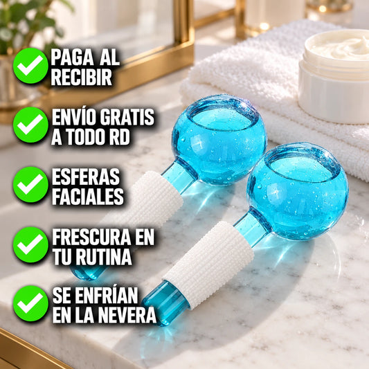 Nuevo Masajeador Facial Ice Globes ChillGlow™
