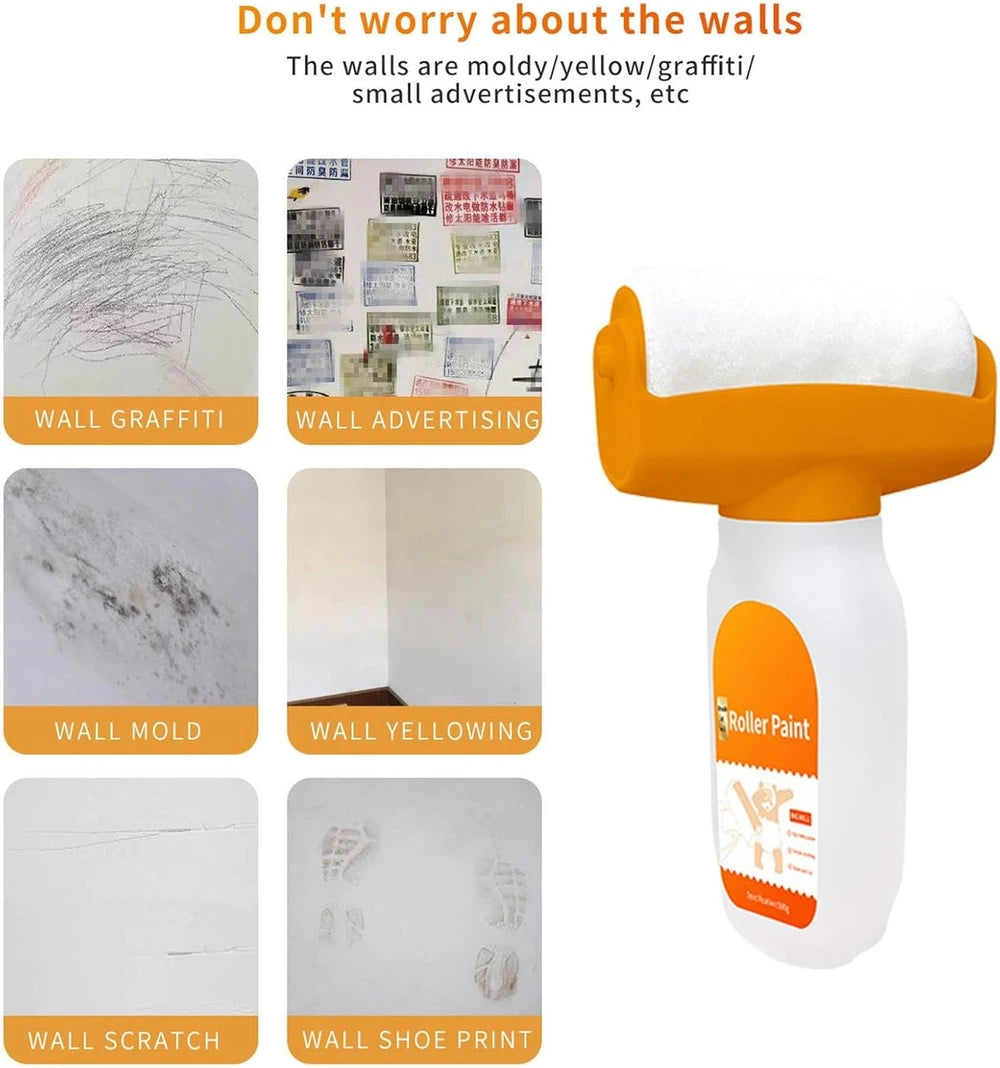 Nuevo ROLLERPAINT™ - Repara grietas, hoyos, marcas y rayones en minutos ✨