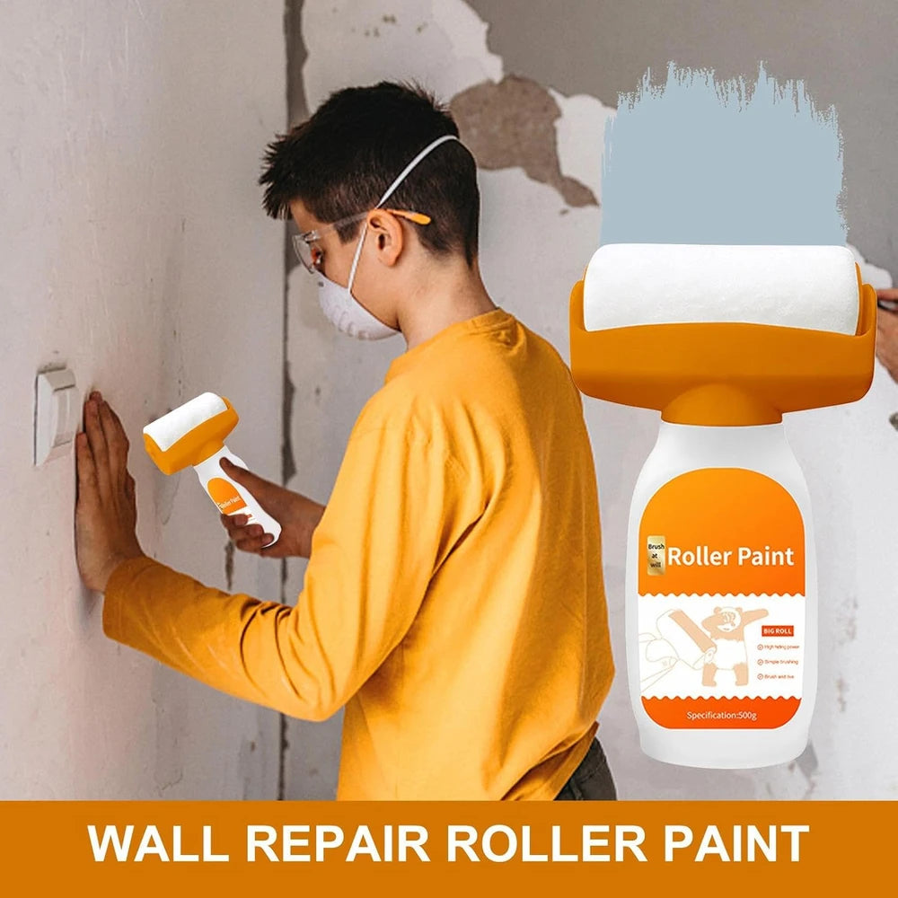 Nuevo ROLLERPAINT™ - Repara grietas, hoyos, marcas y rayones en minutos ✨