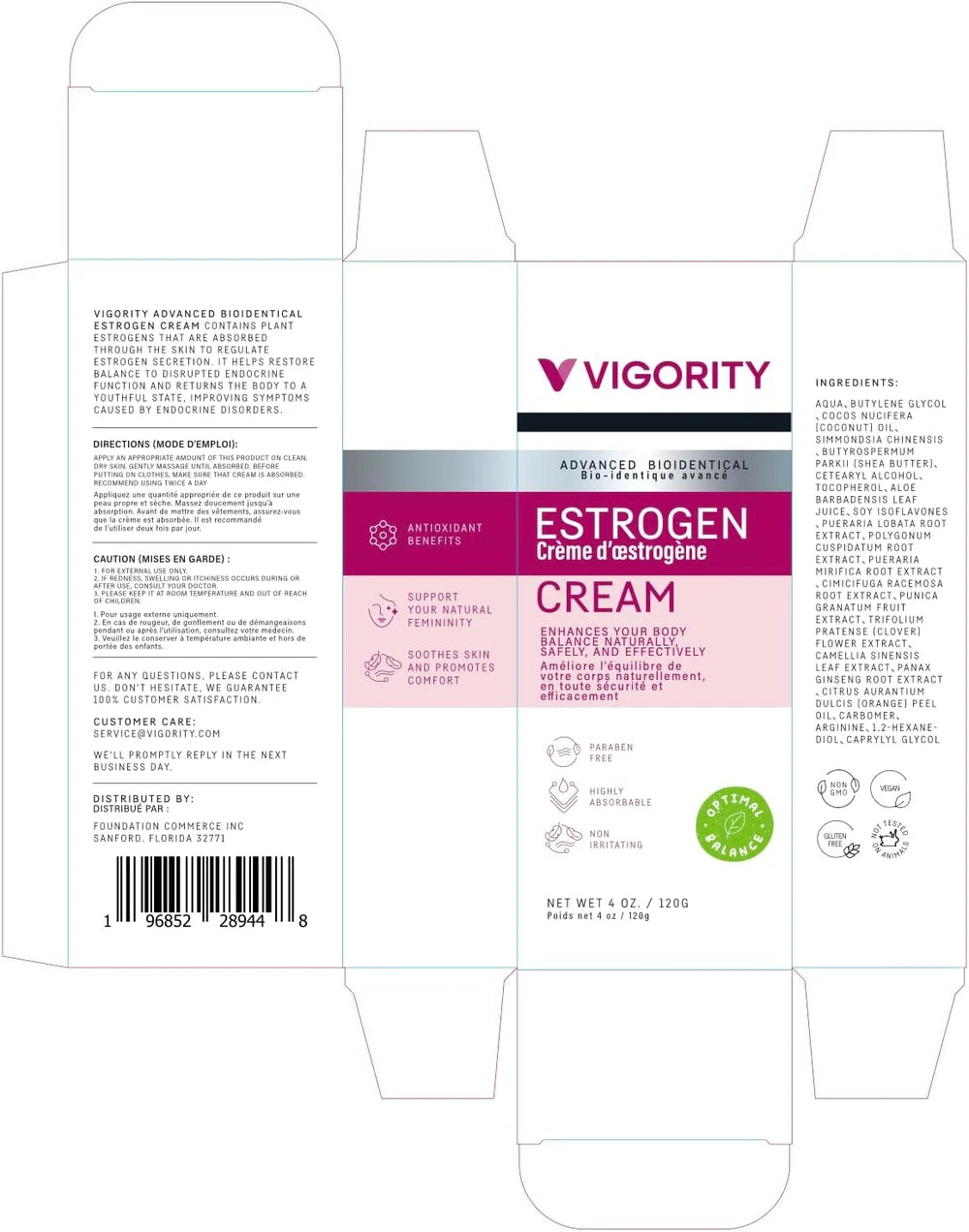 Nueva VIGORITY ESTROGEN CREAM™ - Bienestar durante la menopausia ✨