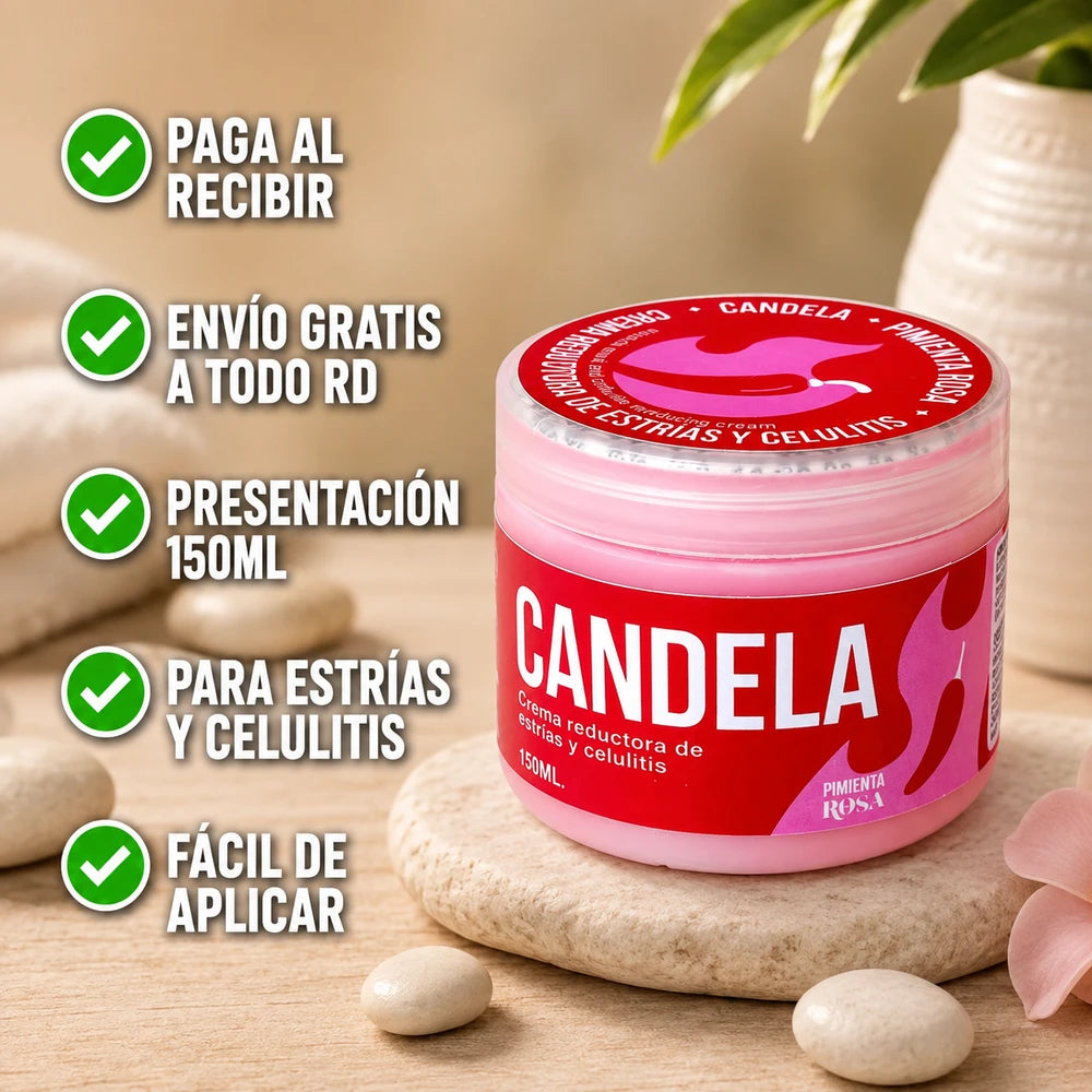 Nueva CANDELA™ - Tu aliada contra la apariencia de estrías y celulitis ✨