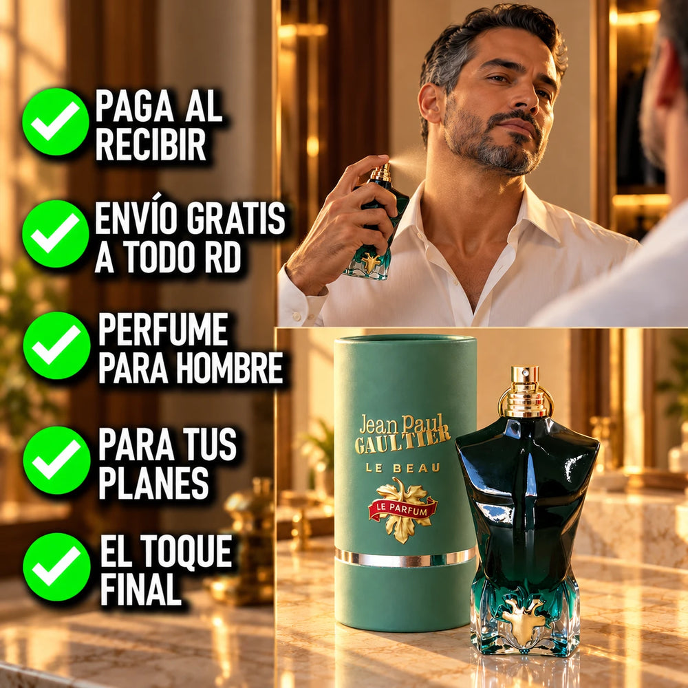 Nuevo Perfume Jean Paul Gaultier Le Beau Le Parfum