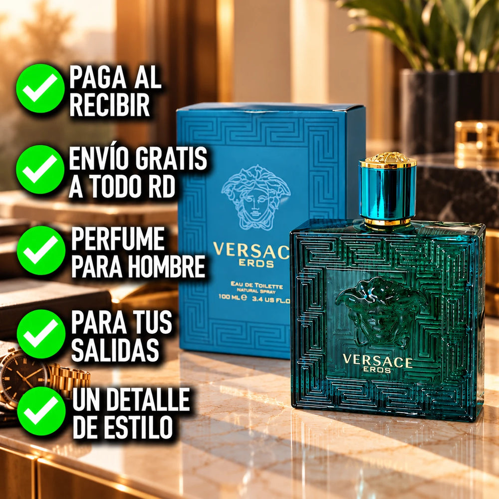 Nuevo Perfume Versace Eros