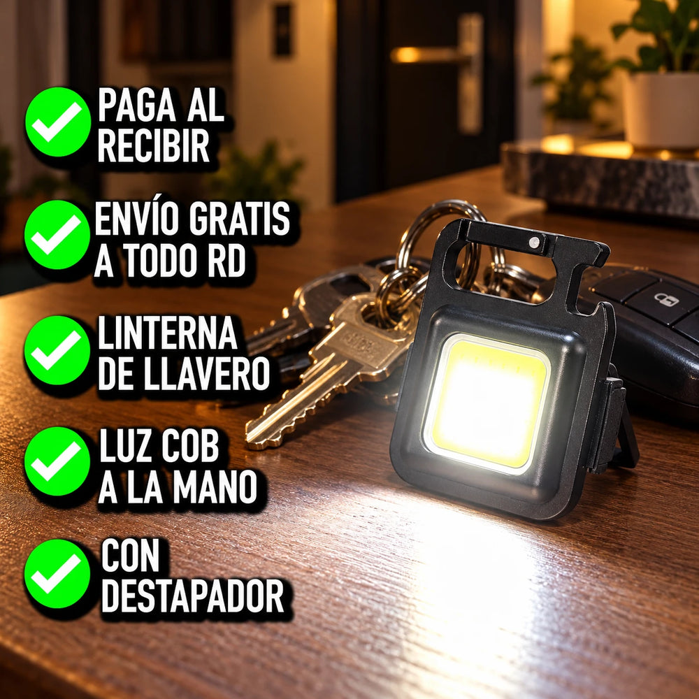 Nuevo Llavero con Luz COB KeyBeam™