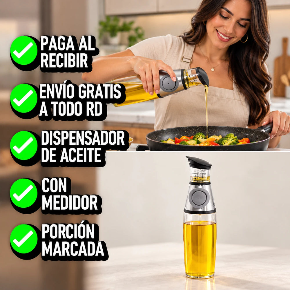 Nuevo Dispensador de Aceite con Medidor OilMeasure™