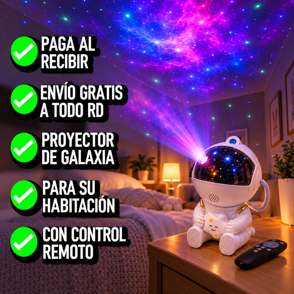 Nuevo Proyector Astronauta GalaxySeat™