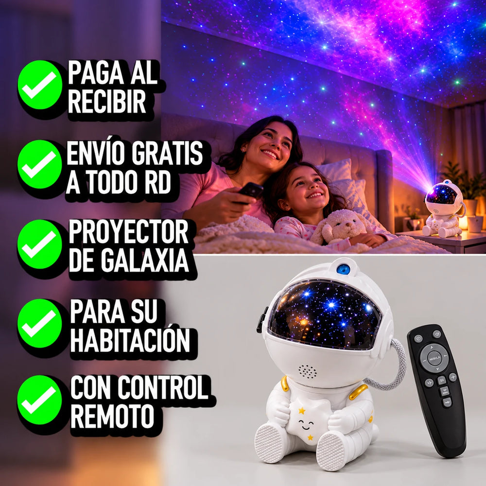 Nuevo Proyector Astronauta GalaxySeat™