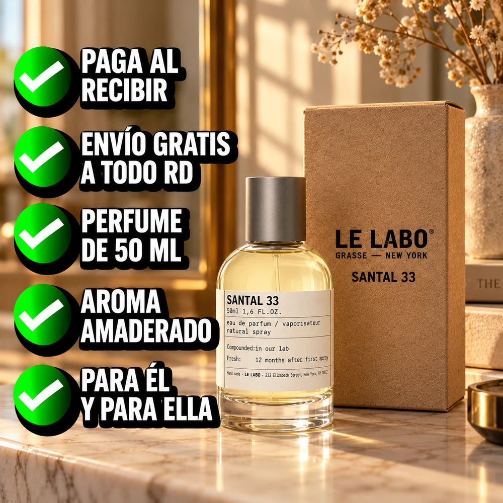Nuevo Le Labo Santal 33