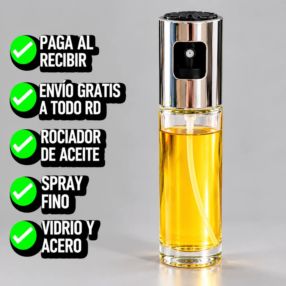 Nuevo Dispensador de Aceite en Spray FineMist™ de 100 ml