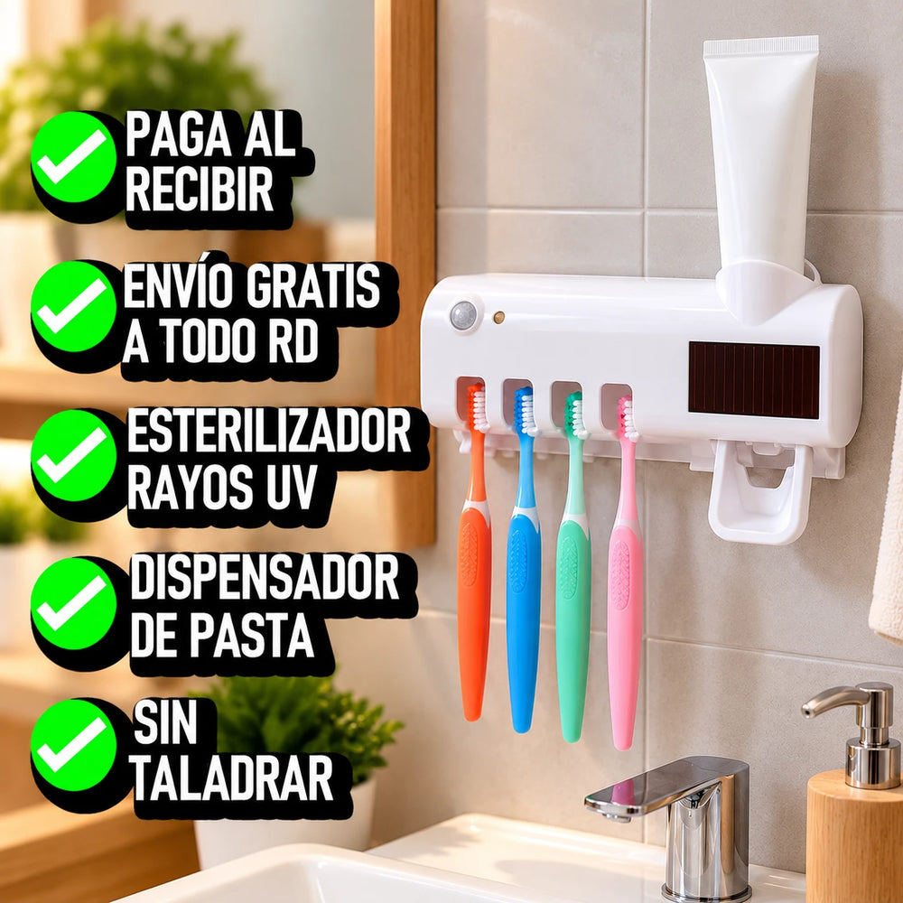 Nuevo Esterilizador para Cepillos de Dientes BrushKeep™