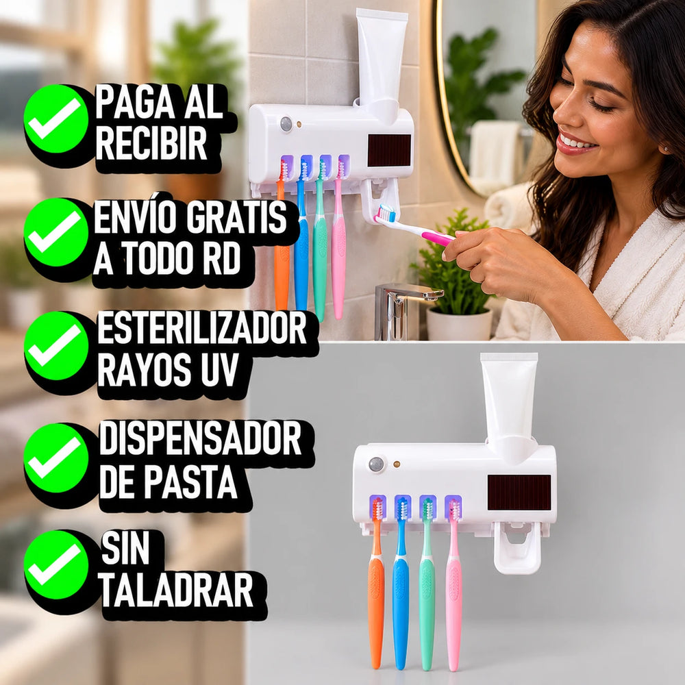 Nuevo Esterilizador para Cepillos de Dientes BrushKeep™