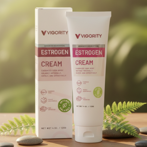 Nueva VIGORITY ESTROGEN CREAM™ - Bienestar durante la menopausia ✨