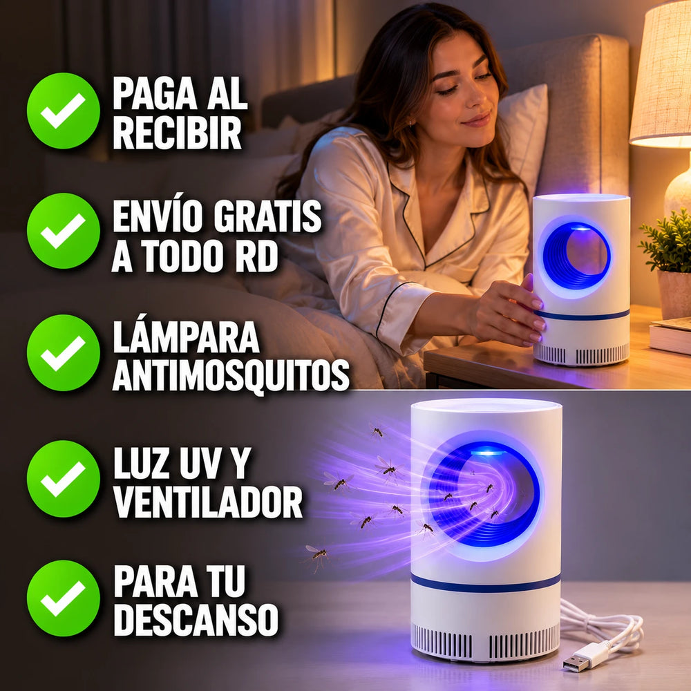 Nueva Lámpara Antimosquitos NightEase™