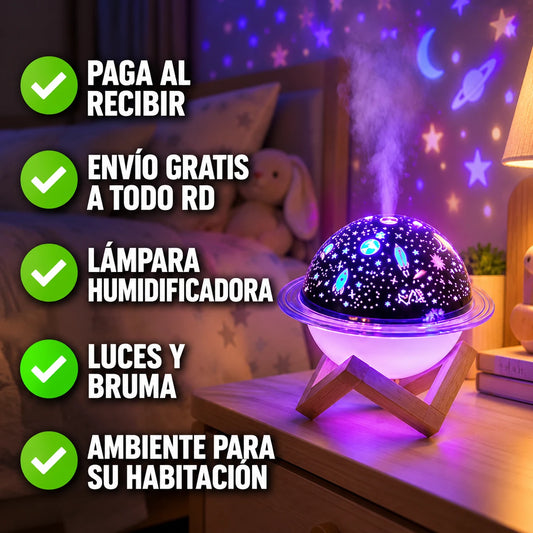 Nueva Lámpara Humidificadora GalaxyMist™