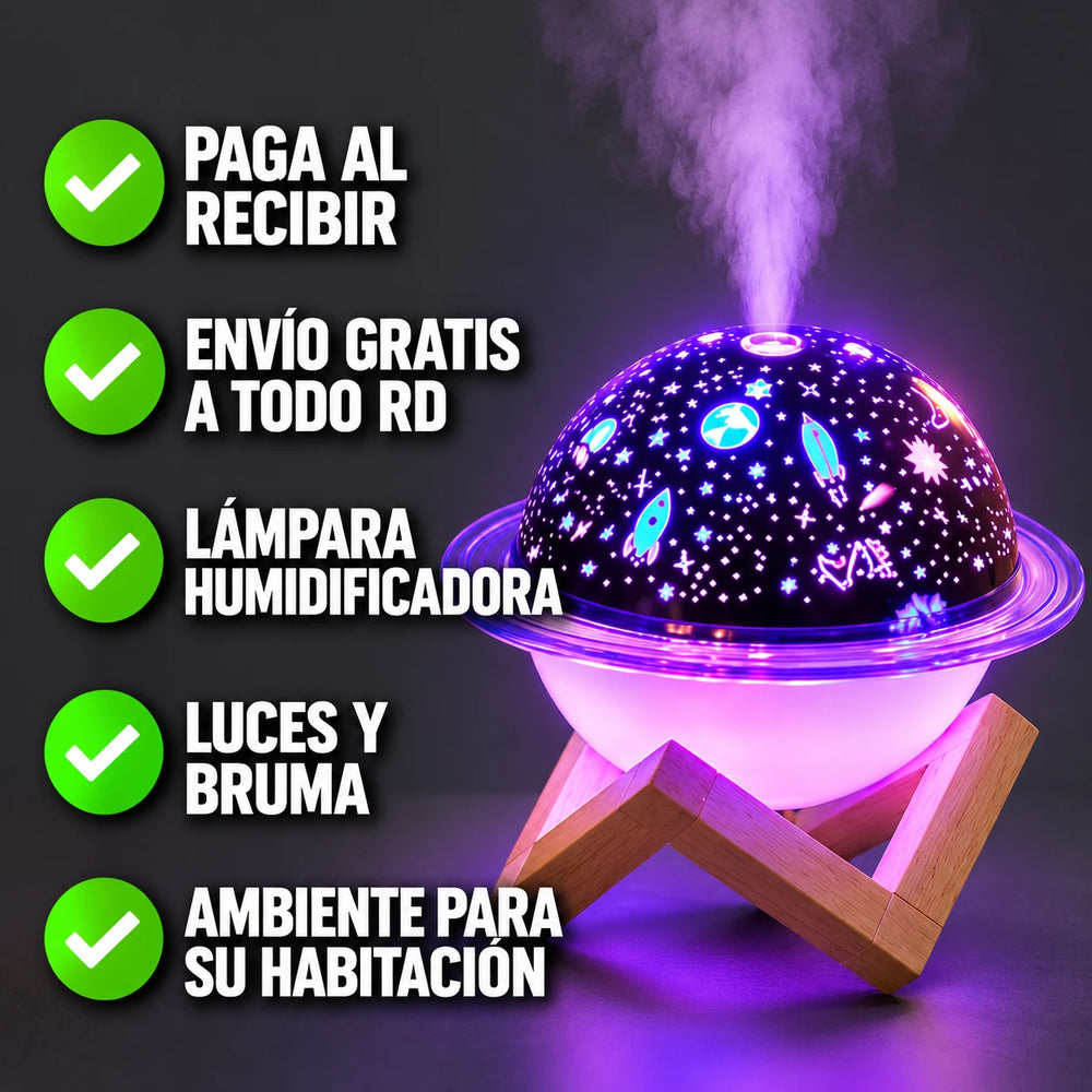 Nueva Lámpara Humidificadora GalaxyMist™