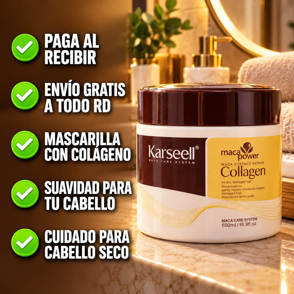 Nueva Mascarilla Capilar Karseell Collagen