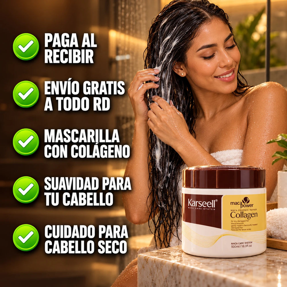 Nueva Mascarilla Capilar Karseell Collagen