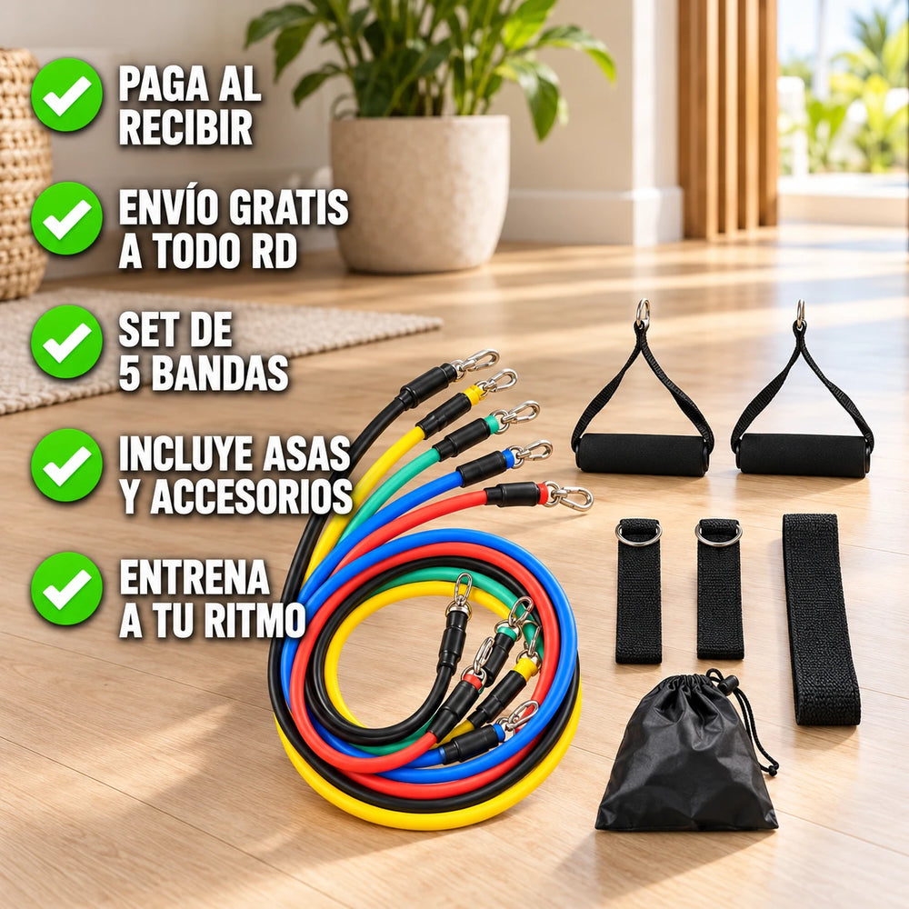 Nuevo Set de 5 Bandas de Resistencia FormStudio™