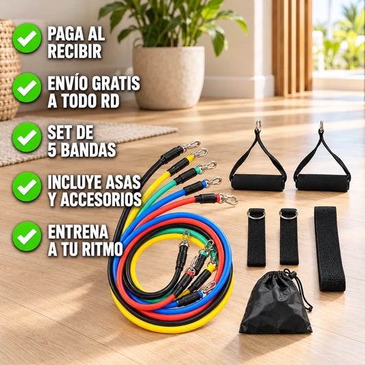 Nuevo Set de 5 Bandas de Resistencia FormStudio™
